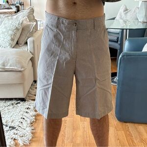 Vintage plaid 9in flat fronts